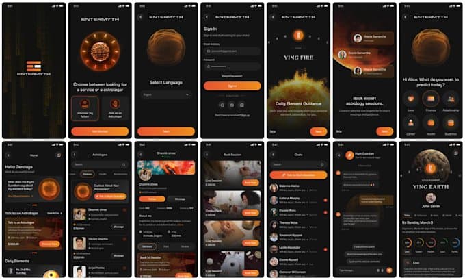 Design your mobile app and tablet UI UX for an intuitive experience, Fiverr gig by Ruvo Jahan